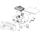 Zenith VRD2125 cabinet parts diagram