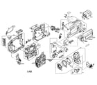 JVC GR-DVL510UM cabinet parts diagram
