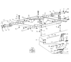 Black & Decker DW746X moble base diagram