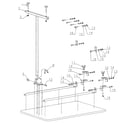 Black & Decker DW746X outfeed table diagram