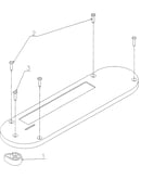 Dado throat plate