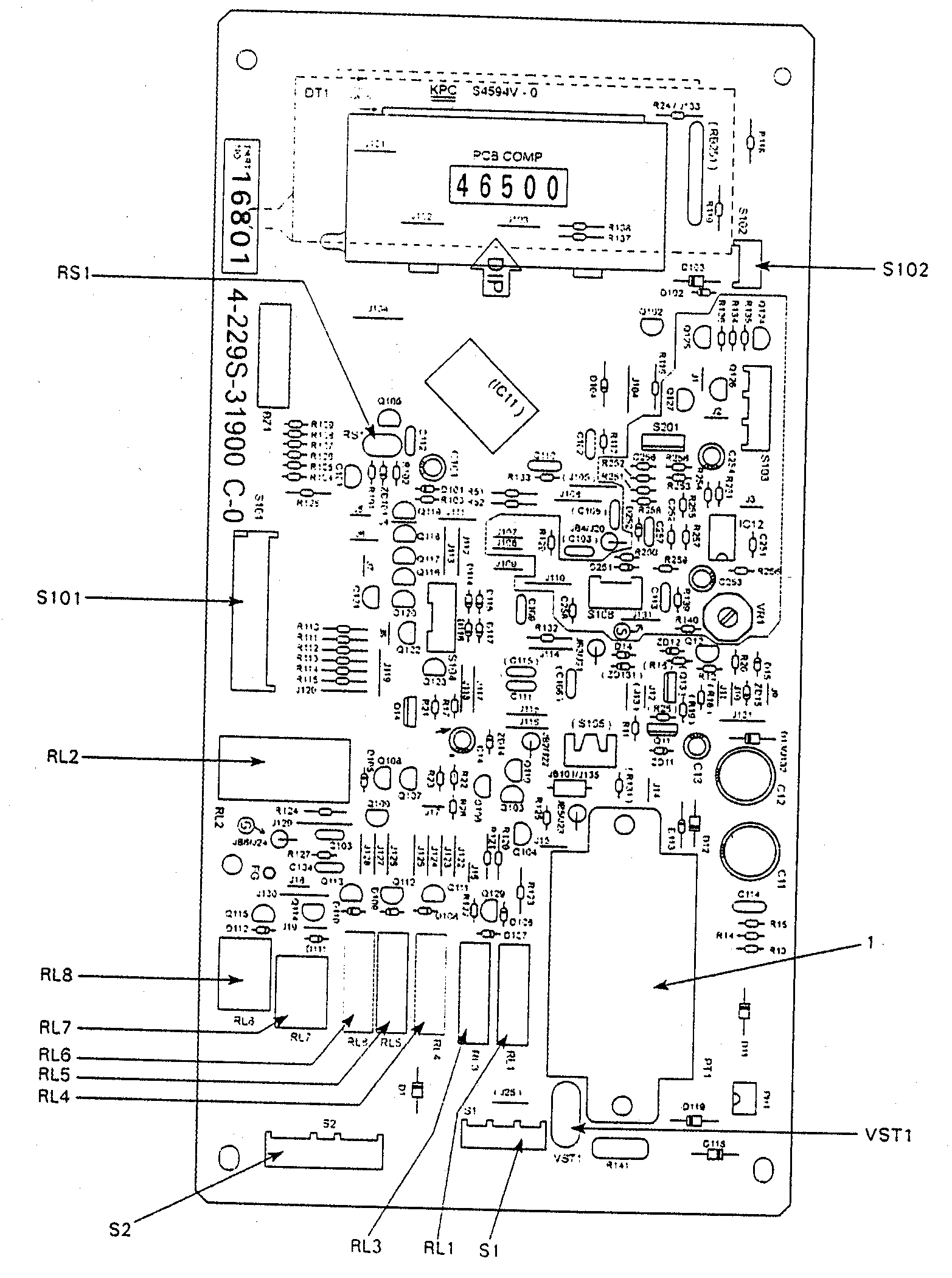 CONTROL CIRCUIT BOARD