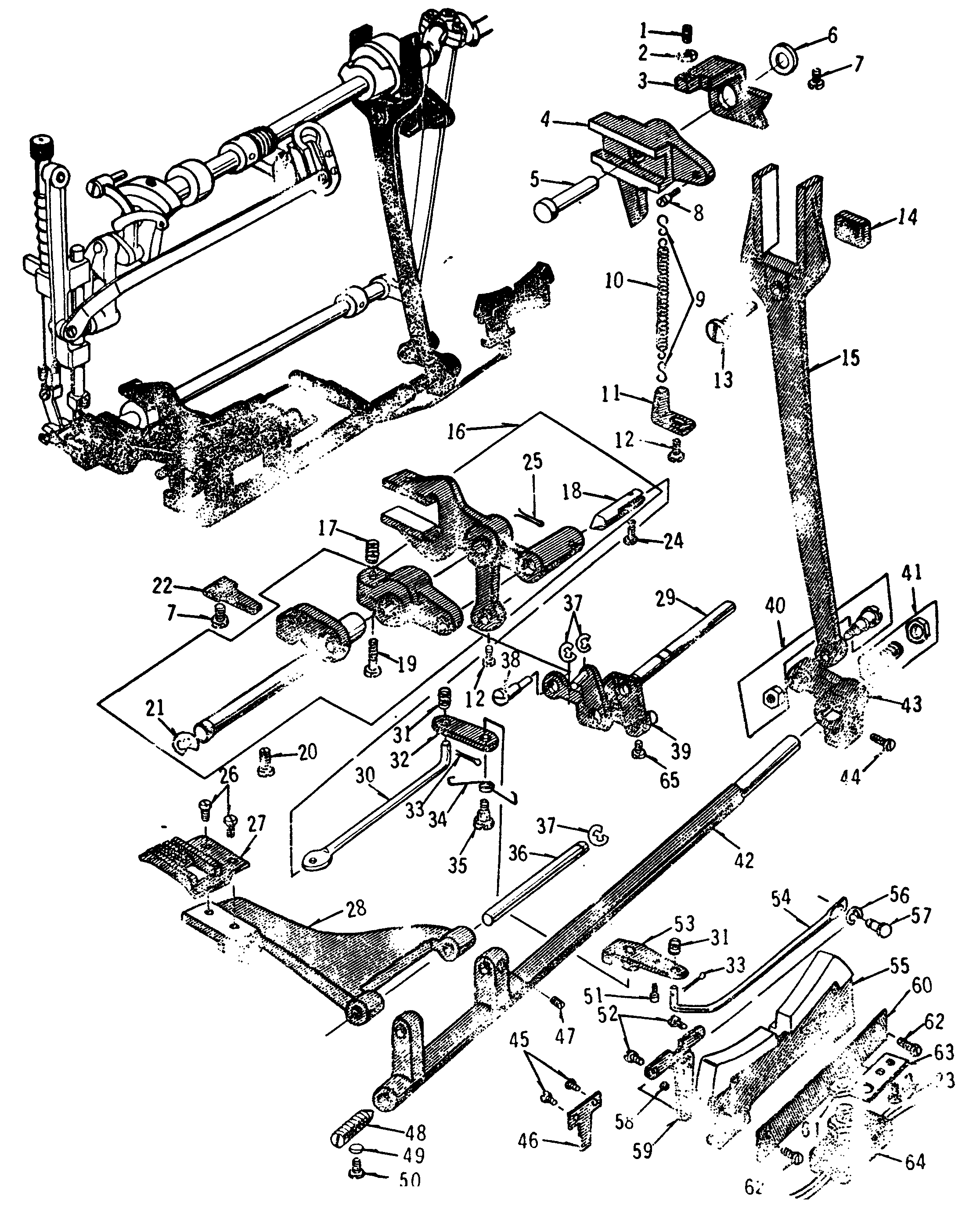 Feed regulstor cam