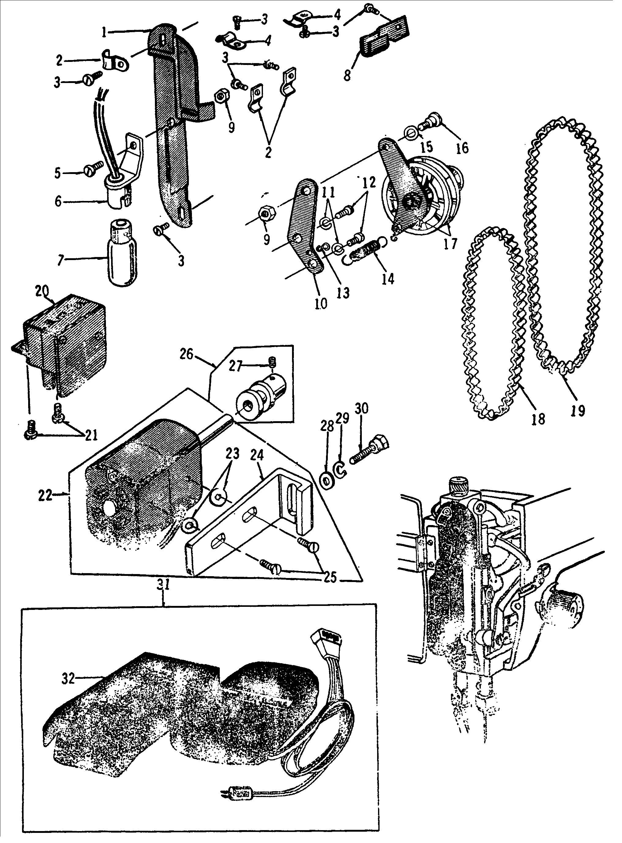 Motor assy
