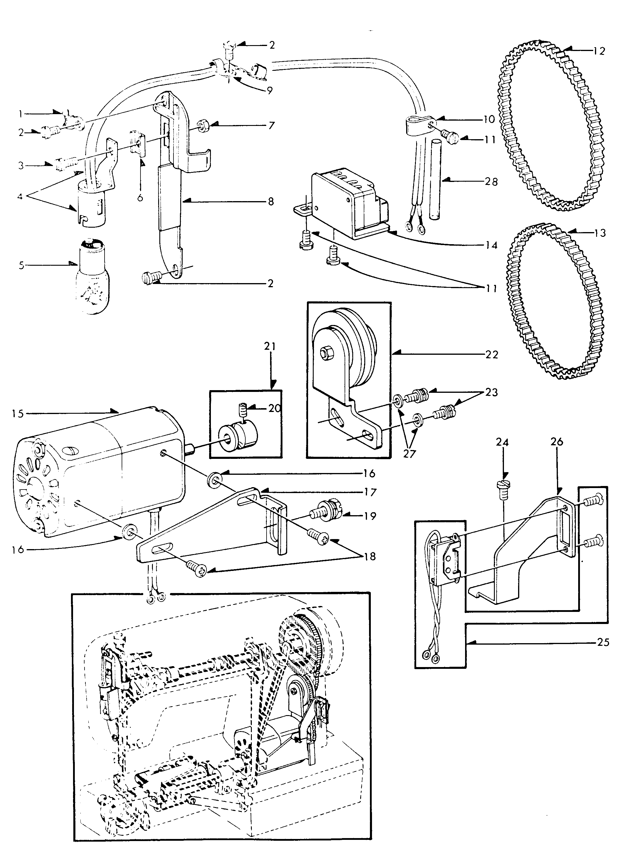 Motor assy