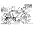 Sears 130473290 bicycle diagram