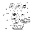 Kenmore 43714124 humidifier diagram