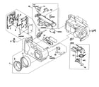 Sony DSC-S30 cabinet parts diagram
