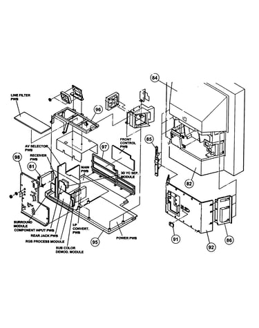 Back assy