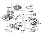 Denon DCM65 cabinet parts diagram
