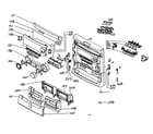 Magnavox FW-C71 cabinet parts diagram