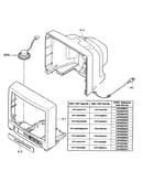Cabinet parts srt2113a