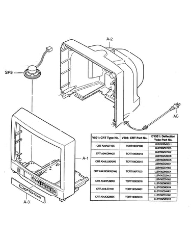 Cabinet parts srt2113a