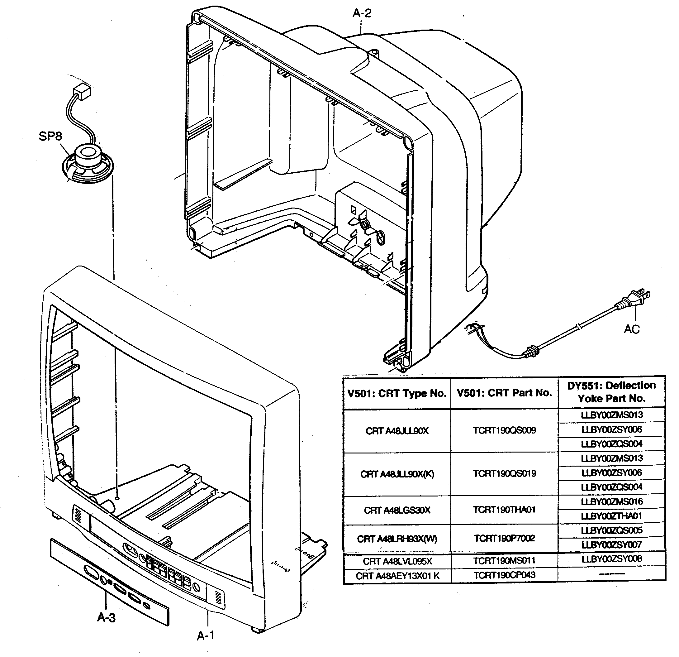 Cabinet parts srt2119a
