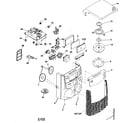 Aiwa FR-CD2500 cabinet parts diagram