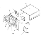Sony CDP-CX220 cabinet parts diagram