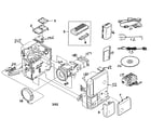 Sony DCR-PC5 cabinet parts diagram