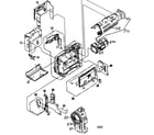 Panasonic PV-DV201 cabinet assy diagram