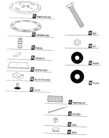 Table parts