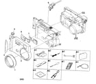 Sony DSC-S70 cabinet parts diagram