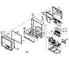 Samsung PCJ612RX cabinet parts/model pcj522rx diagram