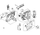 RCA CC6254 cabinet parts diagram