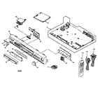 Panasonic DVD-RA60 cabinet parts diagram