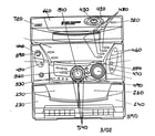 RCA RS2502 cabinet parts diagram