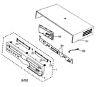Go Video DDV9355 cabinet parts diagram