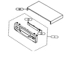 RCA VR355 cabinet parts diagram