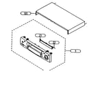 RCA VR705HF cabinet parts diagram