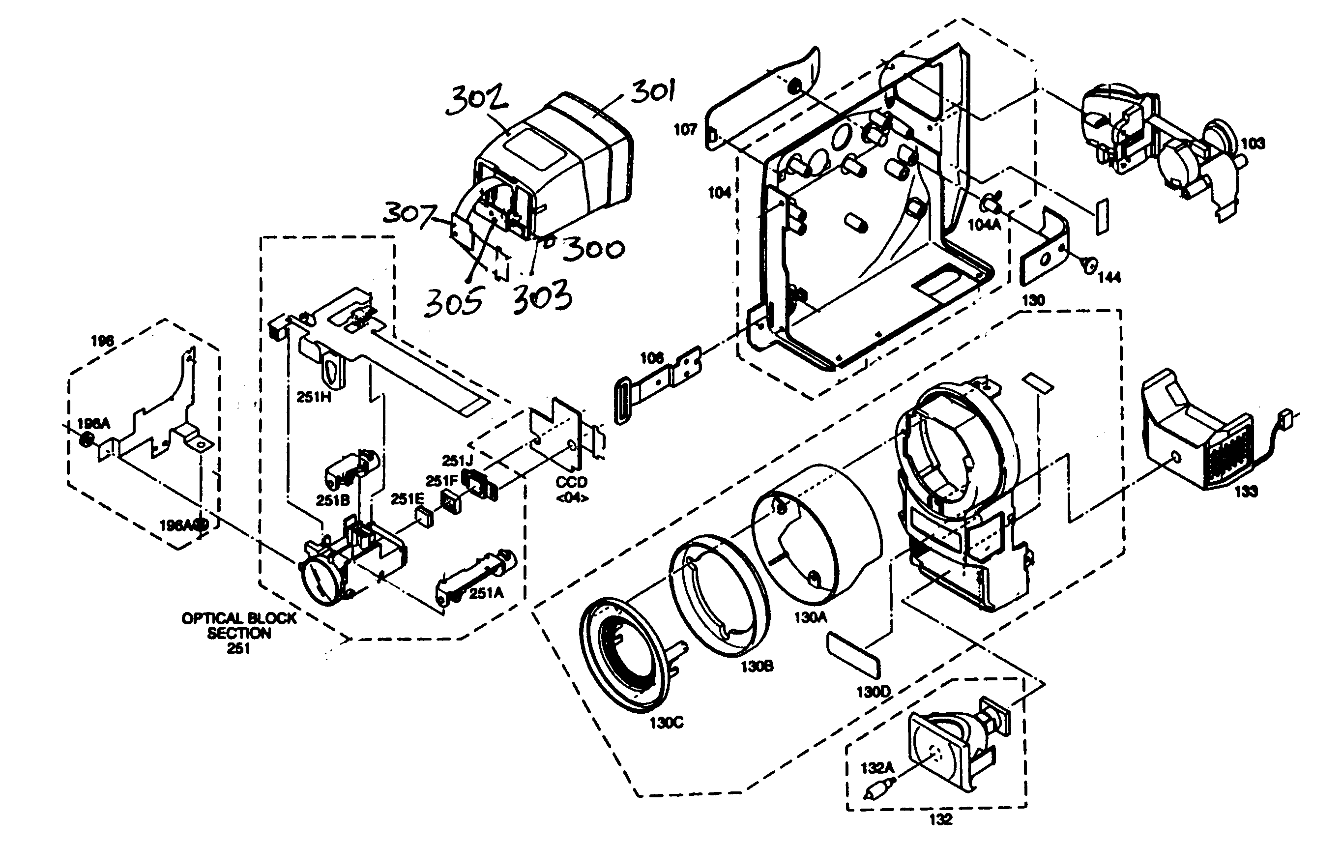 LENS ASSY/EVF