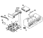 Panasonic PV-D4742 cabinet parts diagram