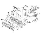 Sony HCD-C900 cabinet parts diagram