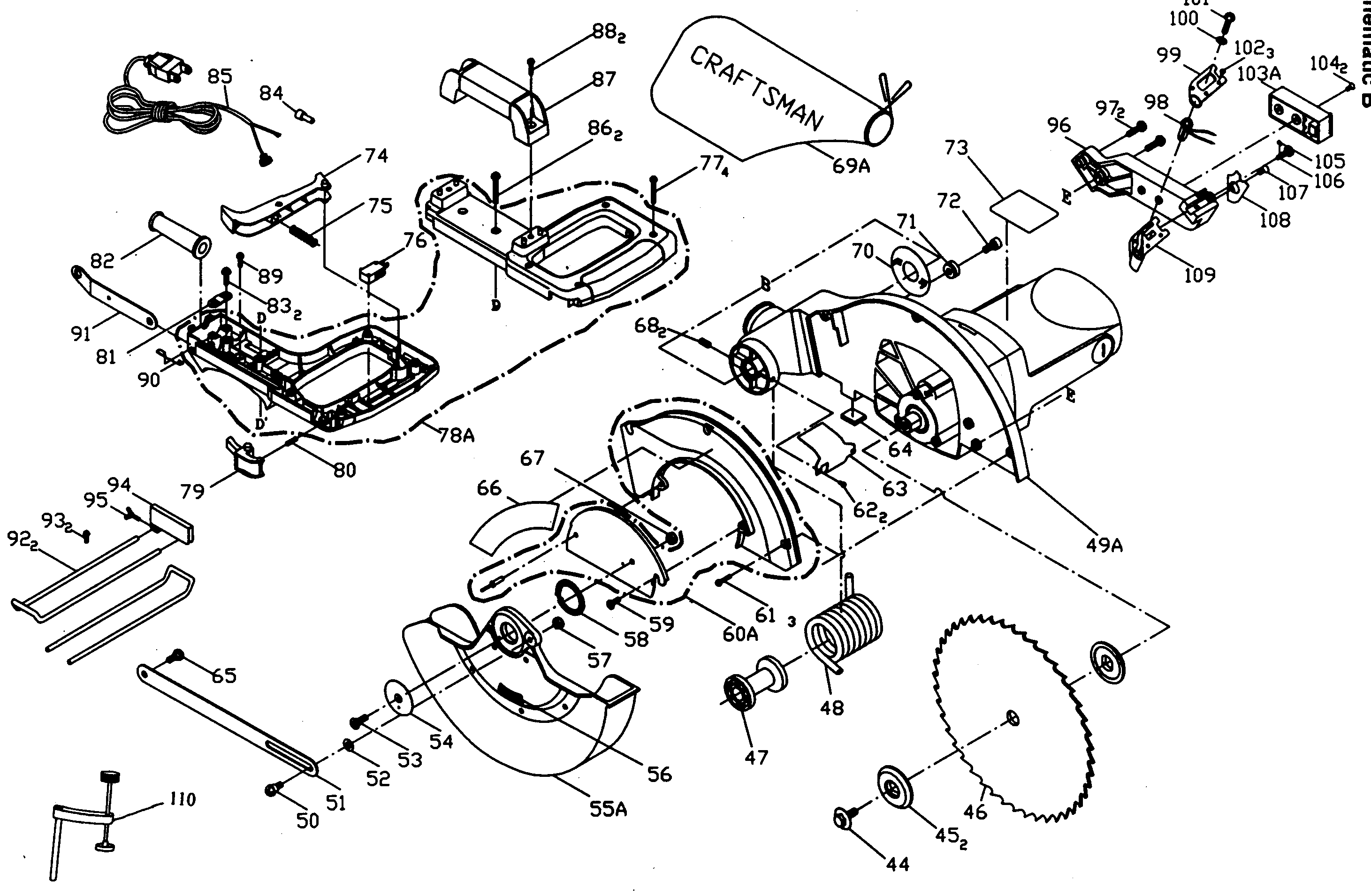 Arm assy