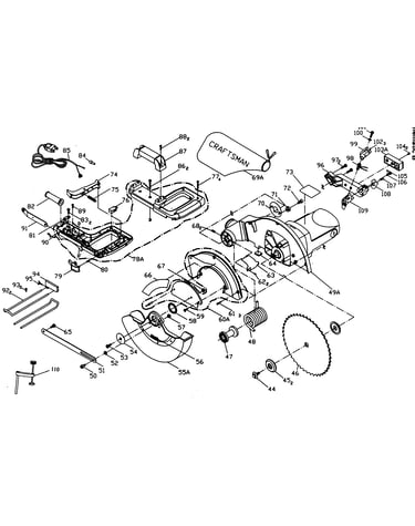 Arm assy