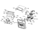 RCA RS2518 cabinet parts diagram