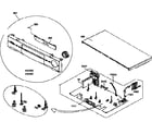 RCA PSVR85 cabinet parts diagram