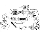 DeWalt DW402K TYPE 2 grinder diagram