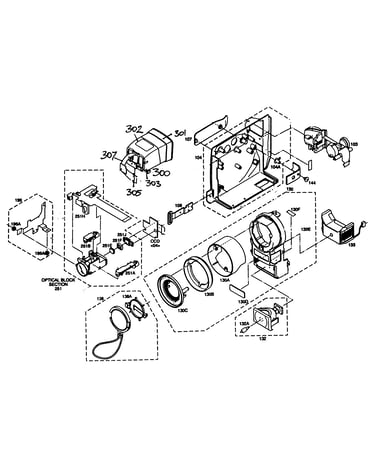 Optical block assy