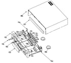 RCA RP8070D cabinet parts diagram