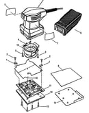 Sander plate