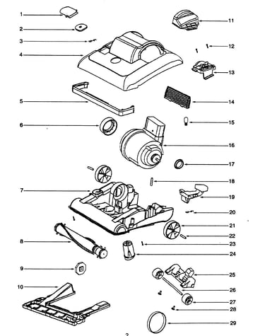 Hood/base/motor