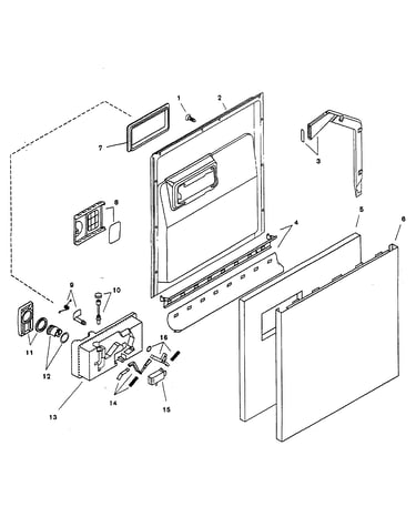 Door assy