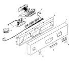 Bosch SHU3326UC/11 fascia panel diagram