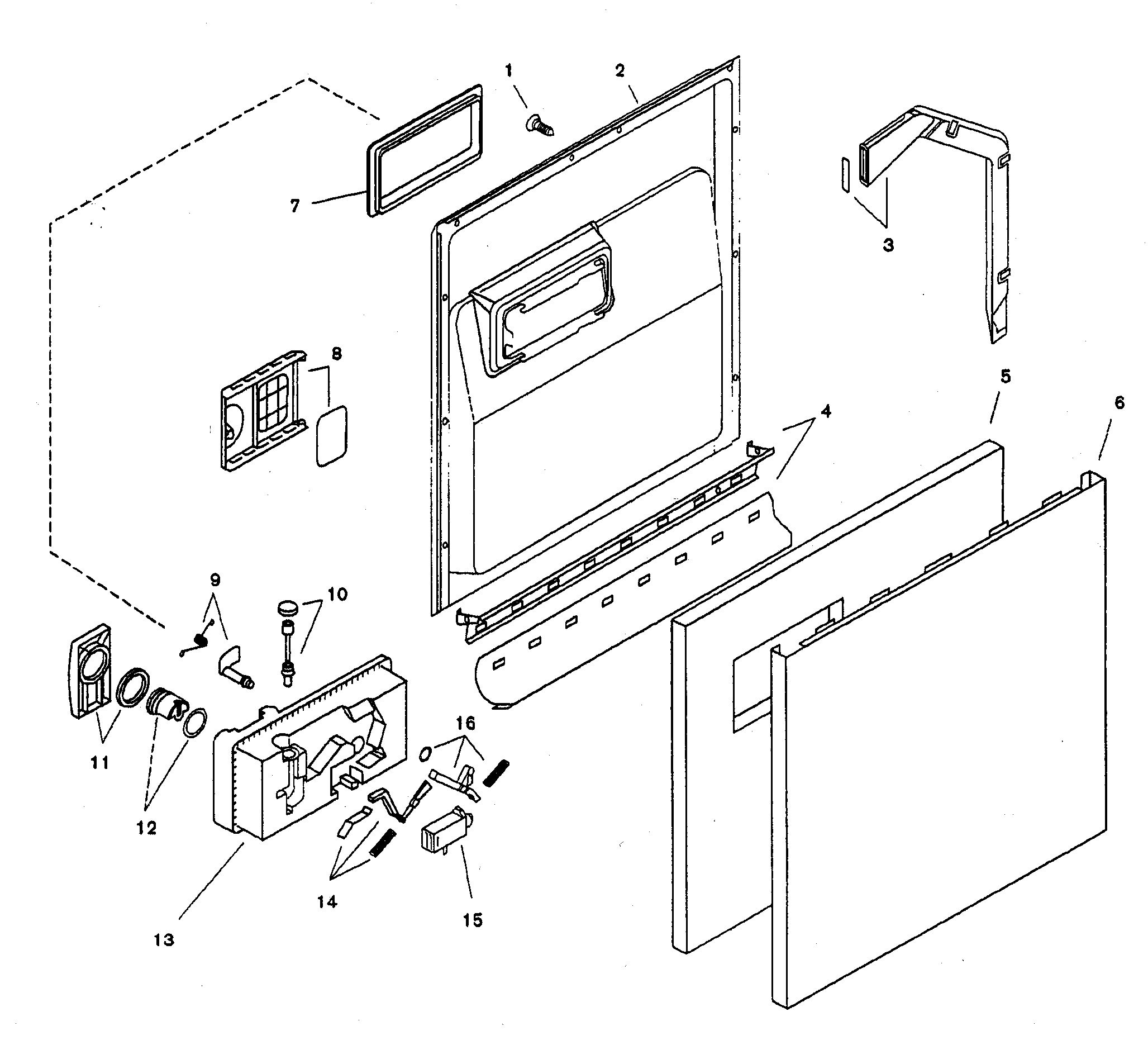 Door assy
