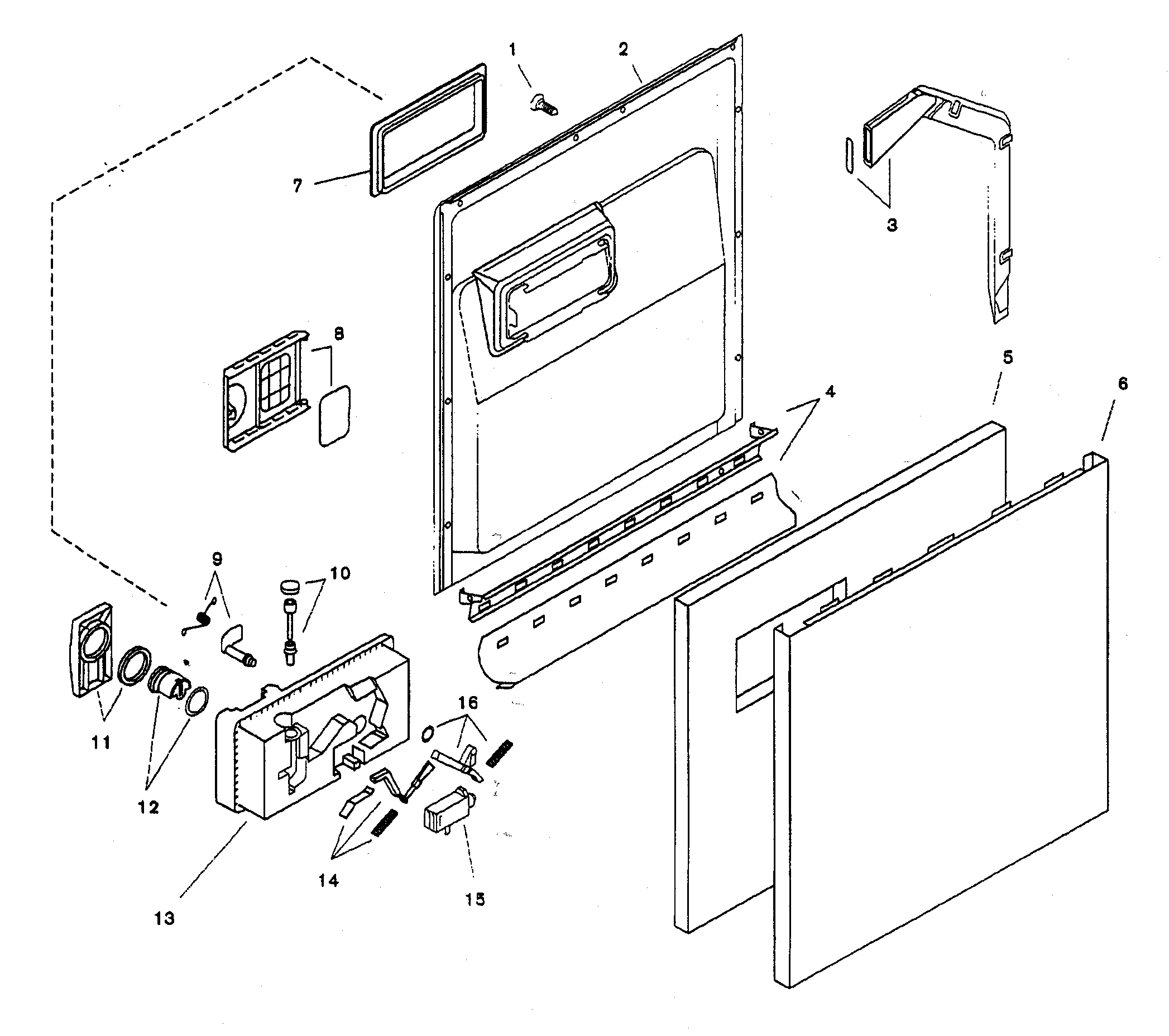 Door assy