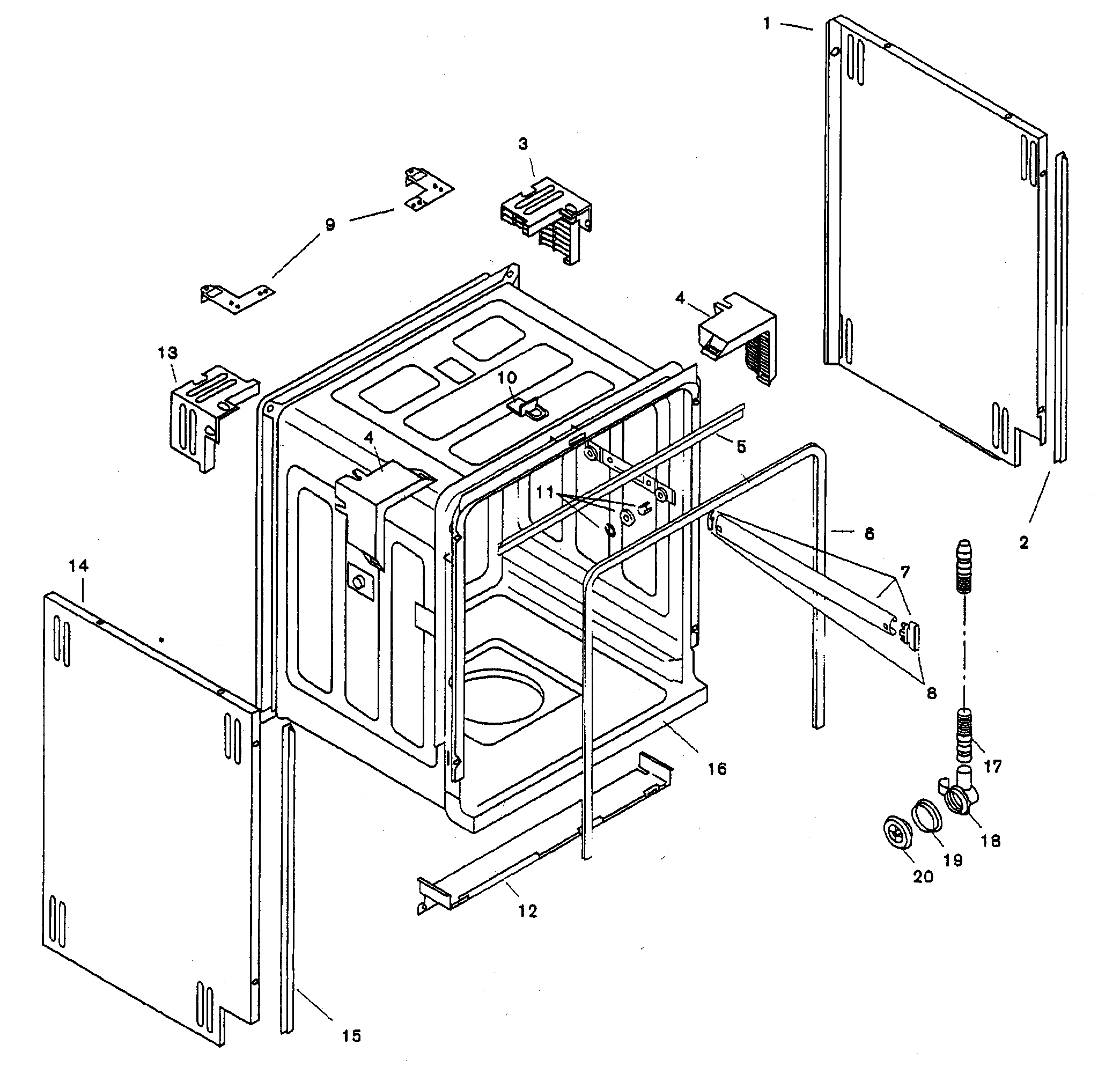 Tank assy