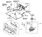 JVC HR-S29U cabinet parts diagram