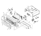 Pioneer VSX-D810S cabinet parts diagram